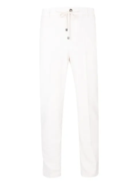 Peserico drawstring trousers White R54795T2307962