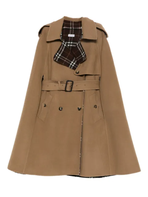 Burberry wool belmont trench cape Brown 8116249