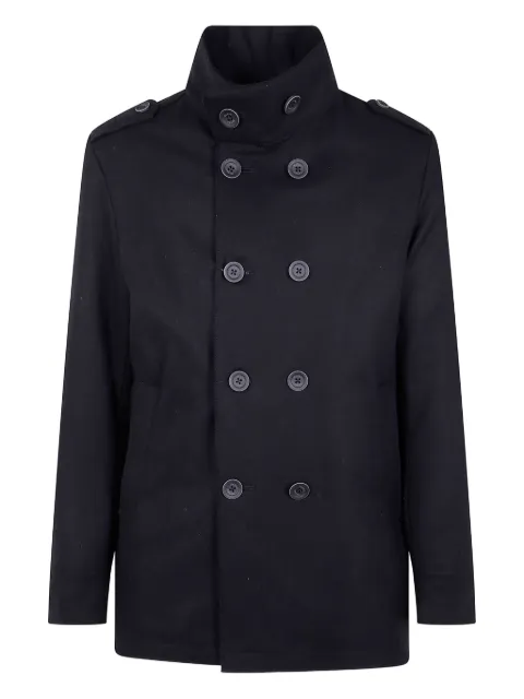 Herno double-breasted coat Black PC000148U33455