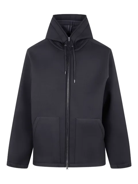 Herno hooded zip-up jacket Blue GI000543U39501Z