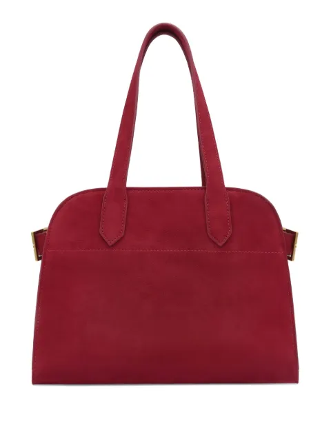 POTAMY mini suede tote bag Red PP30358CN01CHILI25S