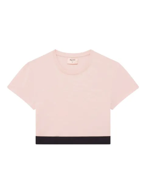 Repetto contrast panel performance T-shirt Pink S0690