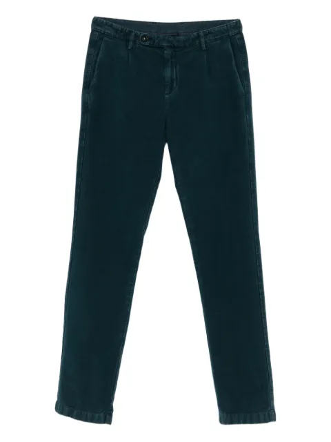 Massimo Alba pleated trousers Blue IONIO2T3199