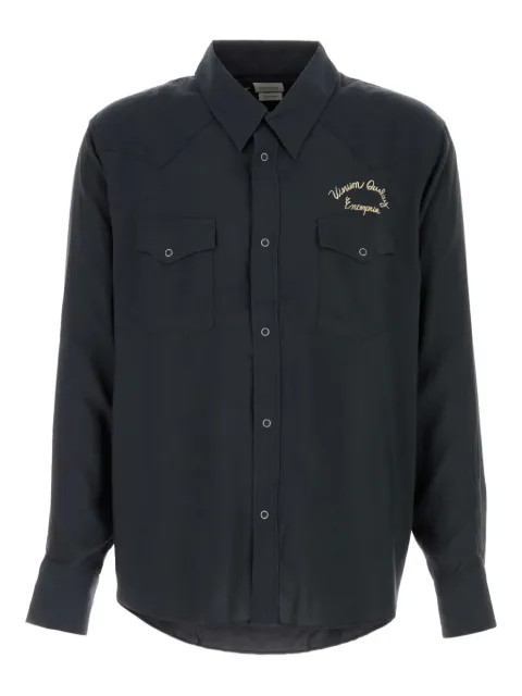 visvim Slate shirt Black 0125205011007