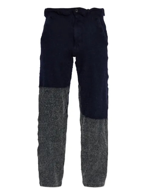 Comme Des Garçons Shirt two-tone trousers Blue FPP505W25