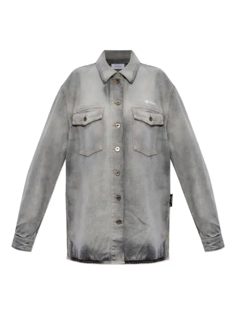 Off-White c/o Virgil Abloh denim shirt Grey OWYQ004F25DEN0021201