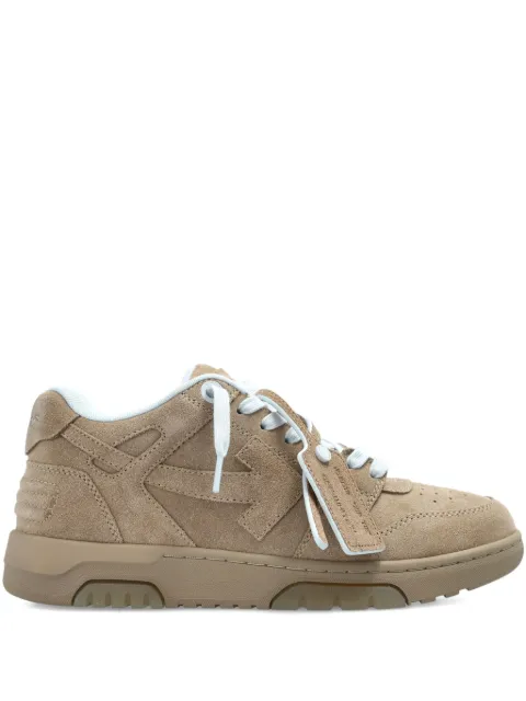 Off-White arrow appliqué lace-up sneakers Neutrals OWIA259F25LEA0096161