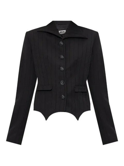 AVAVAV Petite pinstripe jacket Black F25E02002