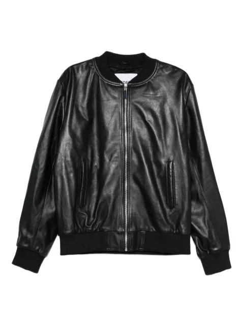 MEDEEA leather bomber jacket Black WLBB