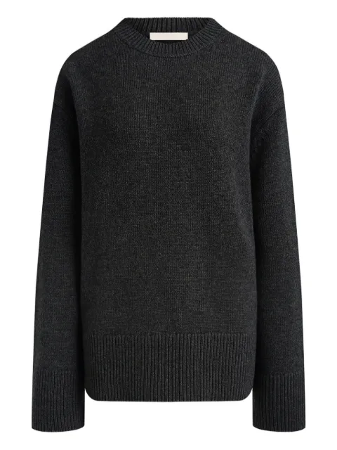 12 STOREEZ luna ribbed sweater Grey 133903