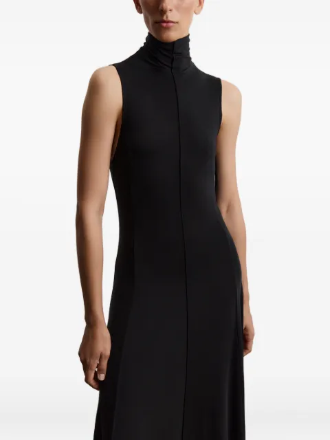 12 STOREEZ high-neck maxi dress Black 133000