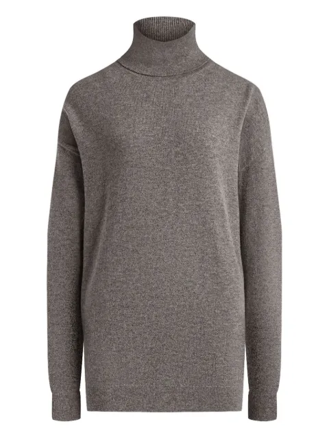 12 STOREEZ turtleneck knitted sweater Grey 134408