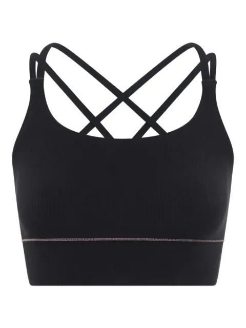 Repetto Equilibre criss-cross sports bra Black S0715