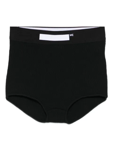 MEDEEA high-waisted shorts Black WBSBSH
