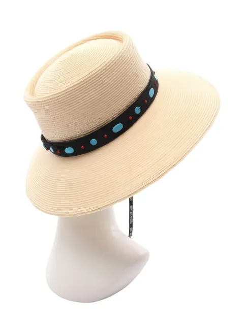 Christian Dior Pre-Owned 2020s beaded hat Neutrals 1016418