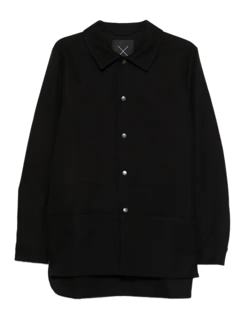 Nomen Nescio snap-button jacket Black 120WORKERJACKET
