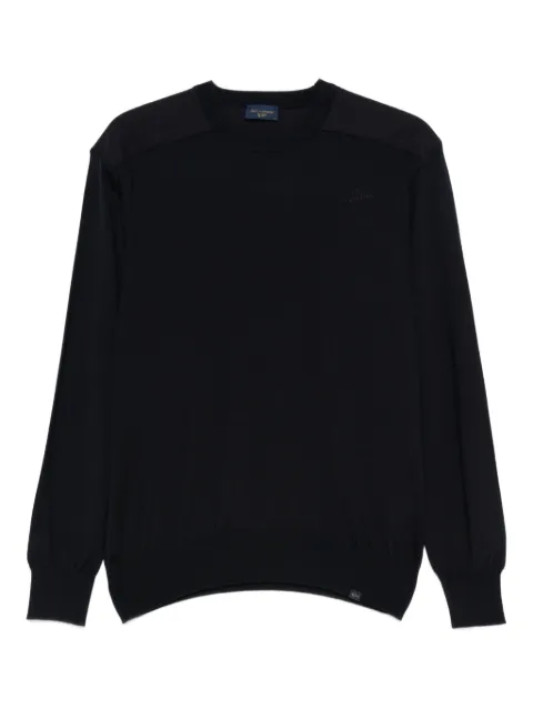 Paul & Shark shoulder-panelled sweater Blue 15311075