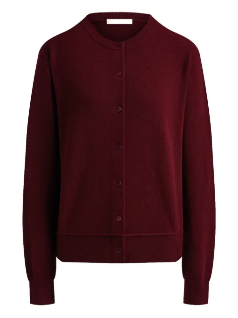 12 STOREEZ Aura buttoned cardigan Red 135262