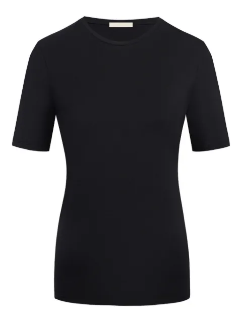 12 STOREEZ crew-neck T-shirt Black 133009