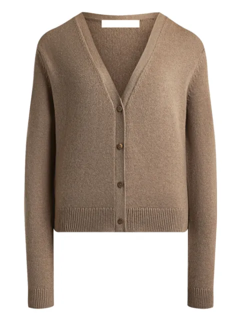 12 STOREEZ buttoned knitted cardigan Neutrals 134418