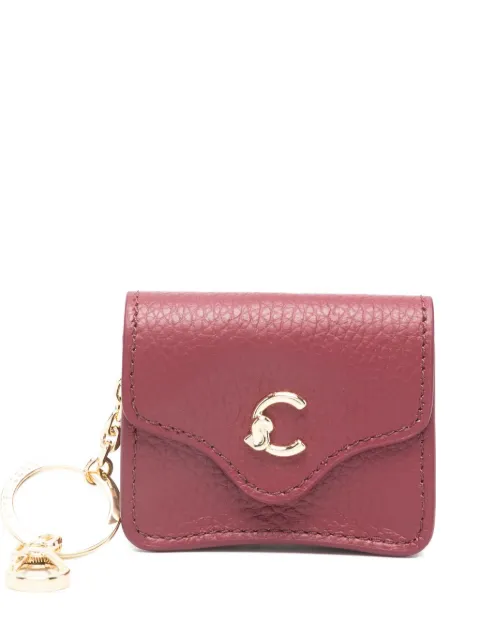 Coccinelle flap-closure cardholder Red E2SSL410301
