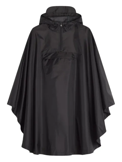 CAFÉ KITSUNÉ Urban Nomadism foldable raincoat Black PU02201WW9071