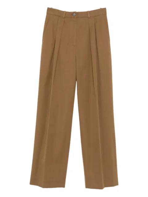 The Row Igor pleated trousers Brown 5629W3670