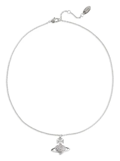 Vivienne Westwood Orb-pendant necklace Silver 630203G002P102P102