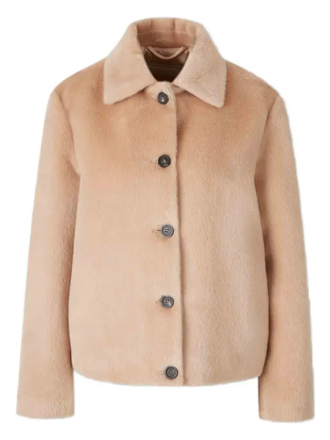 Peserico button-closure jacket Pink S210340666706667