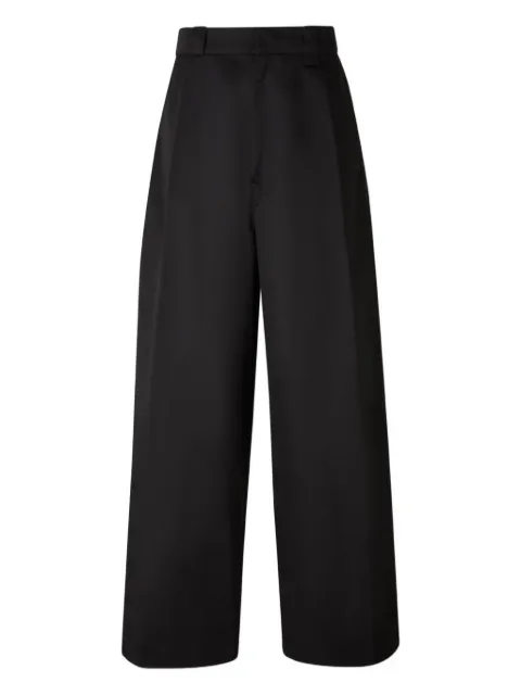 Willy Chavarria belt loops trousers Black WCBTM0045001