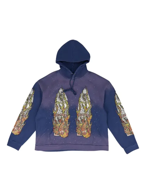 Who Decides War long-sleeve hoodie Blue 1110040010SW