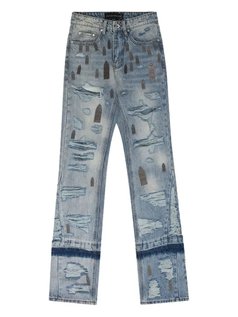 Who Decides War distressed jeans Blue 1120800008SS24
