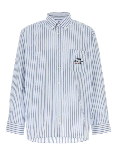 A.P.C. x Marc Jacobs striped pocket shirt Blue COHKNM12640