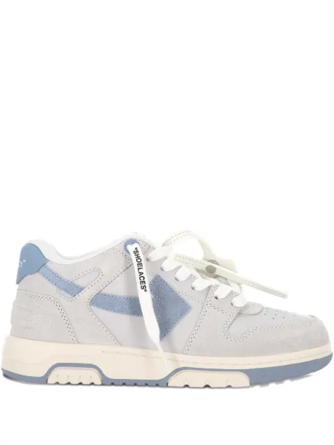 Off-White arrow-brand suede sneakers Grey OWIA259F25LEA0050642