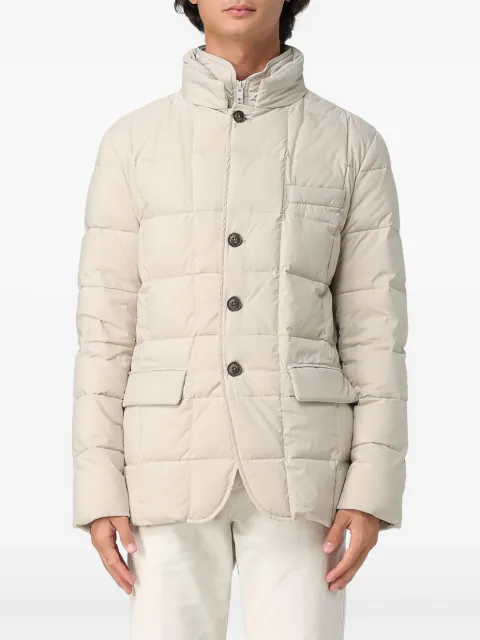 Fay Padded button jacket Neutrals NAM45510210XLN