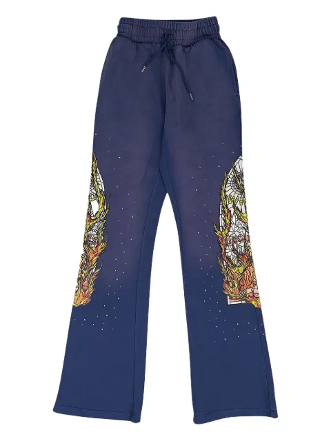 Who Decides War cotton track pants Blue 1120020010SW
