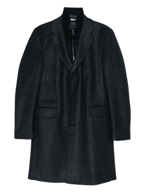 BOSS buttoned coat Blue 50551612