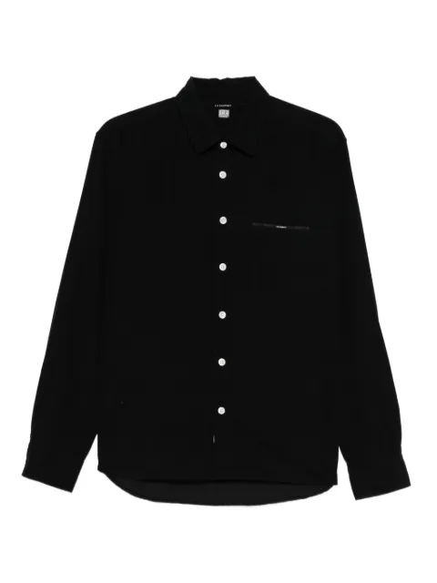 C.P. Company buttoned shirt Black 19CMSH174A110223G