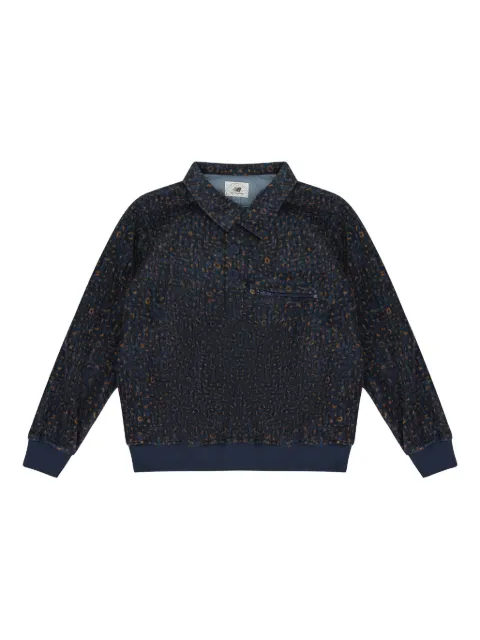 Aimé Leon Dore geometric-pattern sweater Black NB23WJ004GEOPATTERN