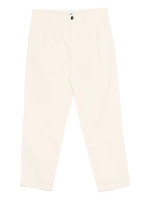 C.P. Company pleated trousers Neutrals 19CMPA213A110458G