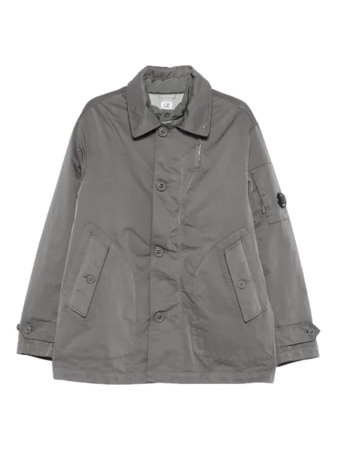 C.P. Company button-fastening coat Grey 19CMOW190A110089G