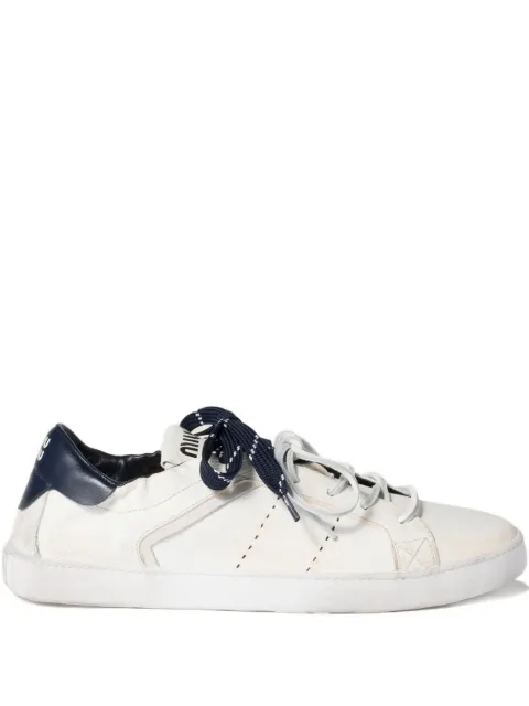 Miu Miu Deco leather sneakers Neutrals 5E532EF0052KJ