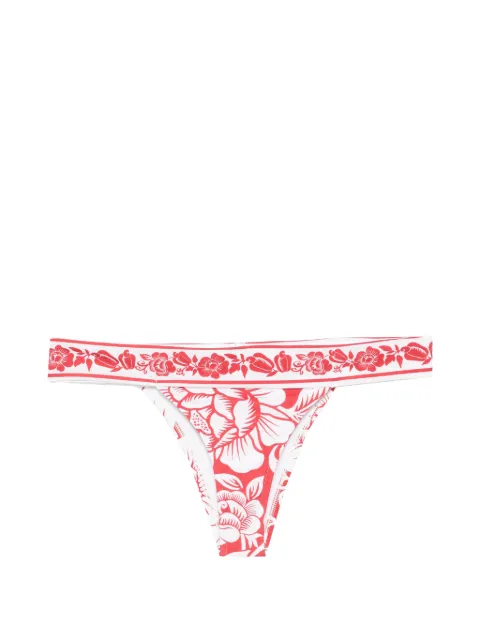 FARM Rio Red Cashew And Birds bikini bottoms White 344778