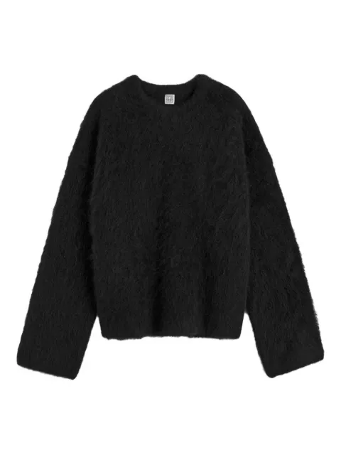 TOTEME crew-neck sweater Black 244WRT873YA0106001