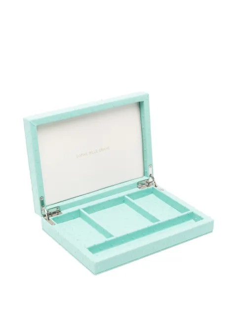 Sophie Bille Brahe Trésor dots-textured jewellery box Green PATREPIST