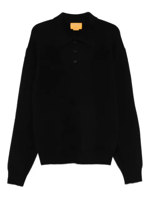 Guest In Residence cashmere polo shirt Black M26010JM