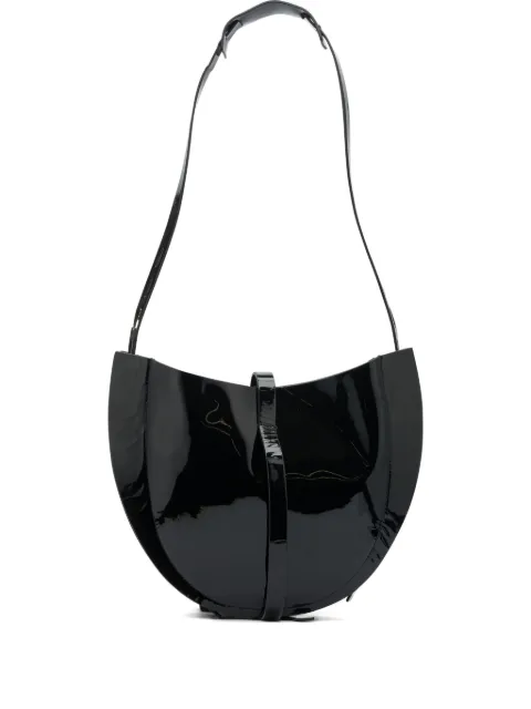 MINOBOSSI Lizzie leather shouder bag Black PRLIZZIEVERNICEP001