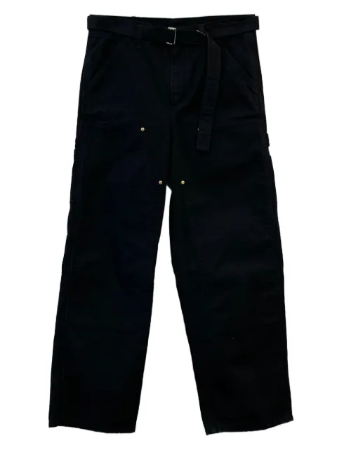 sacai belted trousers Black 2500991S