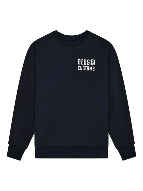 Deus Ex Machina crew neck sweatshirt Blue DMF258257