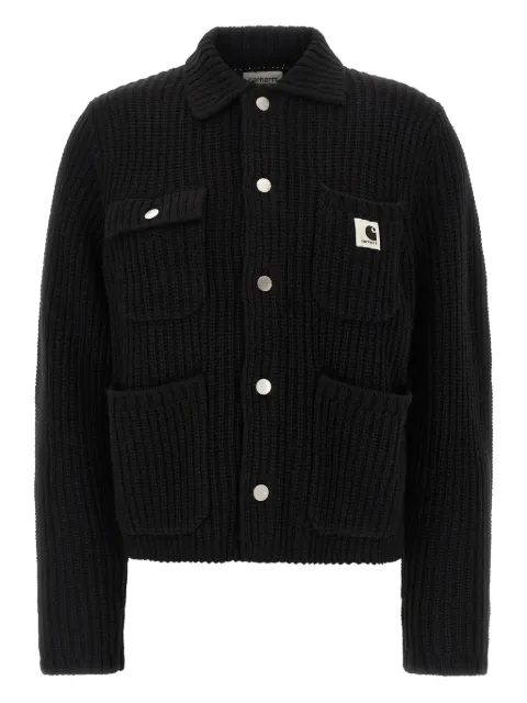 Carhartt WIP Michigan ribbed cardigan Black I03537989XX
